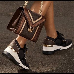 Michael Kors Wedge Sneaker- Size 6.5